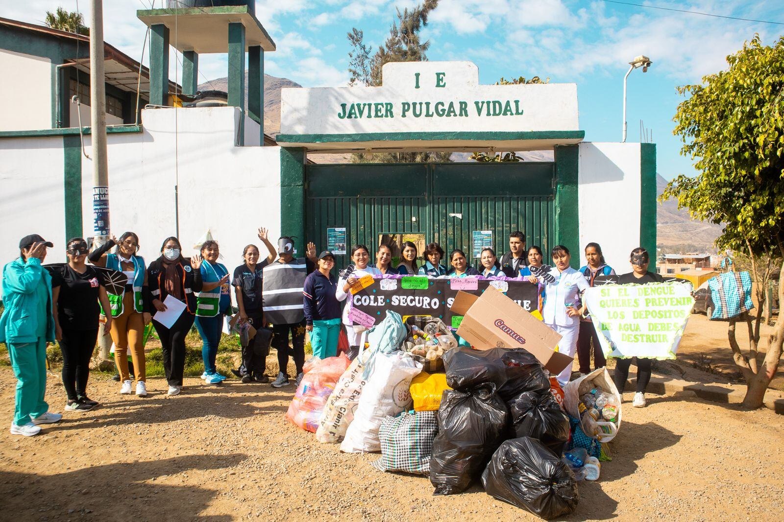 Recolectan más de 350 kilos de inservibles