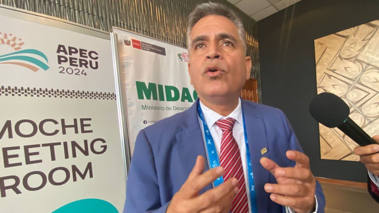 Jorge Ganoza Roncal, jefe del Instituto Nacional de Innovación Agraria, destacó que tema es clave para mejorar productividad en el país.