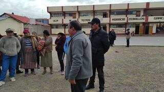 Puno: Escolares de centro educativo consumían agua contaminada de un pozo tubular