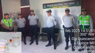 Seis policías de carreteras son acusados de robar S/ 10 mil a viajeros en Cusco