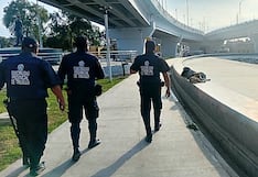 Trujillo: Retiran a hombre que dormía en el óvalo Miguel Grau