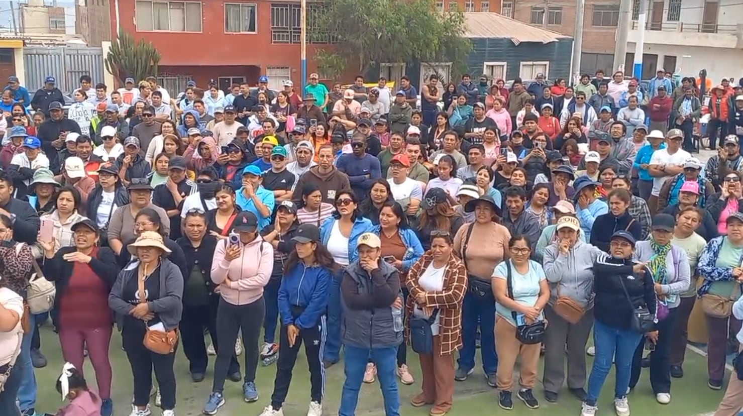 Chala paraliza sus actividades en Arequipa y marcha contra la inseguridad ciudadana