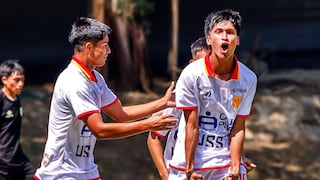 Los albitos y “Churritos” debutaron en la Liga Nacional Juvenil