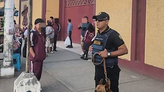 Refuerzan vigilancia en instituciones educativas de Trujillo