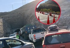 Arequipa: Cierran tránsito por la Variante de Uchumayo por colapso parcial de puente