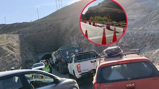 Arequipa: Cierran tránsito por la Variante de Uchumayo por colapso parcial de puente