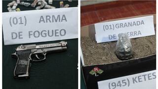 ​El Agustino: Policías hallan granada en un basural
