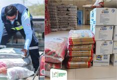 Ica: más de 30 toneladas de alimentos para municipios afectados por lluvias y huaicos