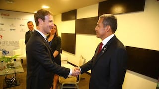 Cumbre de las Américas: Ollanta Humala se reúne con Mark Zuckerberg