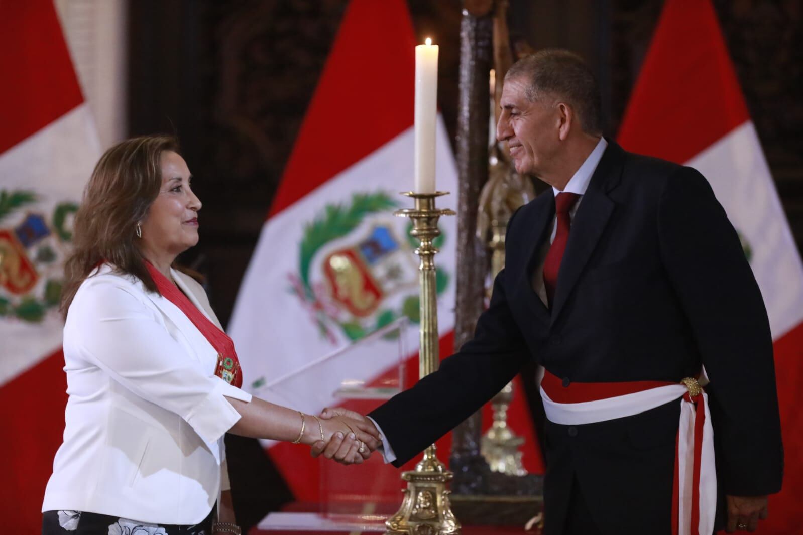 Víctor Torres Falcón juró como nuevo ministro del Interior el martes 21 de noviembre (Foto: Julio Reaño/GEC)