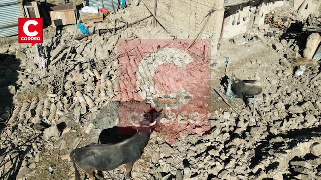 Así quedó Pumpunya tras el sismo que dejó seis fallecidos en Junín