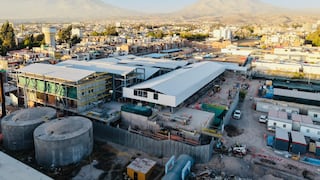 El hospital de contingencia del IREN Sur tiene 60% de avance y prevé culminar para diciembre