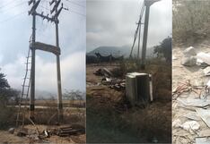 Ica: delincuentes roban transformador y dejan a 200 familias sin electricidad en Los Molinos
