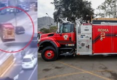 Choferes pueden ser multados con S/660 por no ceder el paso a los bomberos