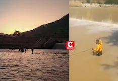 Lambayeque: dos escolares murieron tras ser arrastrados por corriente del río La Leche