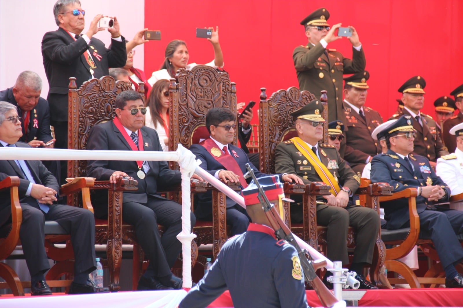 Gran Parada Cívico Militar en Arequipa por el 204.º Aniversario de la Independencia del Perú. Foto: GEC.