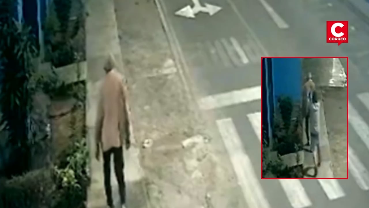 SJM: hombre de 56 años es apuñalado por la espalda cuando caminaba rumbo a su casa. Composición: Diario Correo.