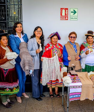 Artesanos de alpaca tendrán vitrina comercial en Arequipa. Foto: MPA.