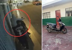 Cámaras captan robo de motocicleta en Nasca y vecinos ayudan a recuperar la unidad