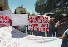 Ica: pobladores del caserío San Martín exigen construcción de su plaza y complejo deportivo