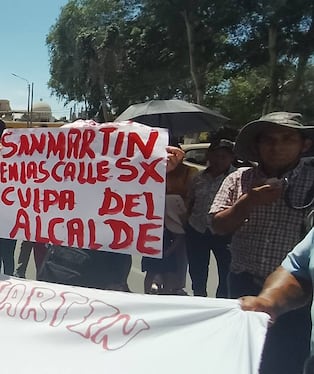 Ica: pobladores del caserío San Martín exigen construcción de su plaza y complejo deportivo