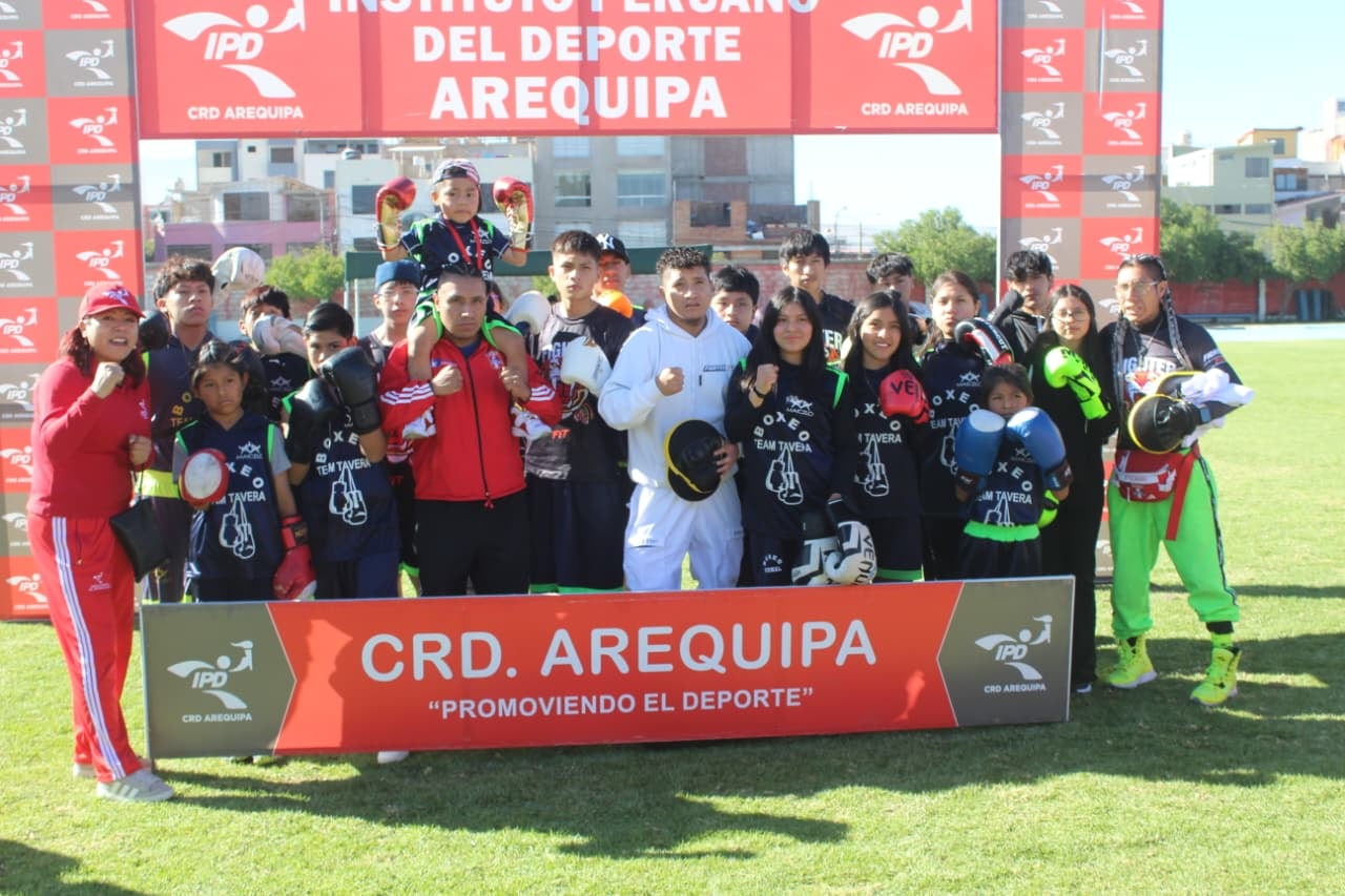 Disciplina de box en el Consejo Regional del Deporte Arequipa. (Foto: Álvaro Figueroa/@photo.gec)