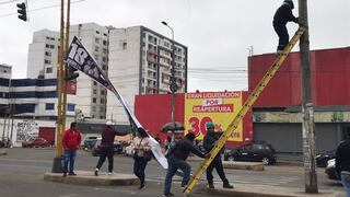 Retiran 100 letreros ilegales de Trujillo