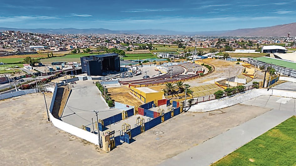 Campo ferial de Cero Juli sigue en cuestionamientos por manejo del Gobierno Regional de Arequipa. Foto: GORE Arequipa.