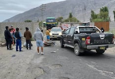 Arequipa: un motociclista herido por choque con camioneta en Ocoña