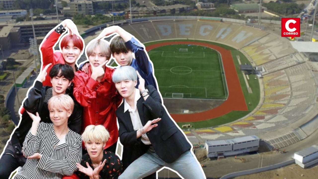 BTS en Lima: conoce los horarios y puertas de ingreso para los próximos conciertos en San Marcos. Composición: Diario Correo.