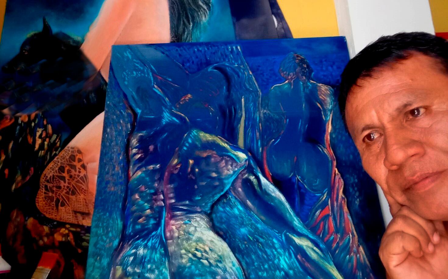 Exposición en honor al Sagrado Corazón de Jesús, patrono de Pueblo Nuevo de Colán.