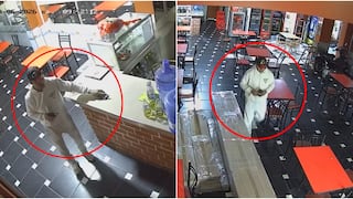 Nasca: sujeto roba celular en restaurante y quedó grabado en cámaras