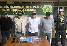 “Los tarjeteros de Jaén” caen en banco del Centro Histórico de Trujillo