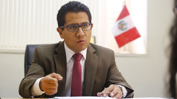 El procurador anticorrupción Amado Enco afirmó que él solicitaría prisión preventiva a Alejandro Toledo por el Caso Ecoteva. (Foto: Hugo Pérez / El Comercio)