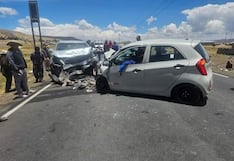 Un muerto y heridos graves tras choque de vehículos en Puno