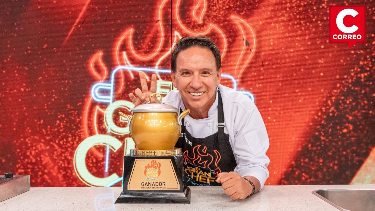 Ricardo Rondón pondrá en subasta su cuaderno de recetas de ‘El Gran Chef Famosos’: “La biblia gastronómica”