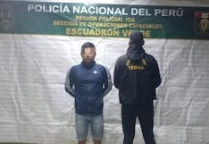 Ica: cae “Michel”, durante operativo policial con 20 bolsitas de presunta PBC