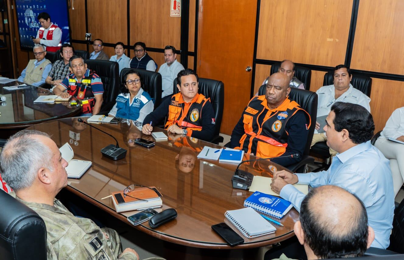 Gobierno regional se reúne con jefe de Indeci