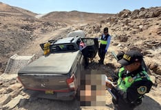 Arequipa: Camioneta se despita y deja cuatro heridos en vía Constanera