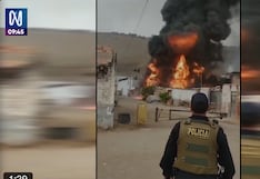 Incendio afecta inmueble en Villa El Salvador y moviliza a varias unidades de bomberos