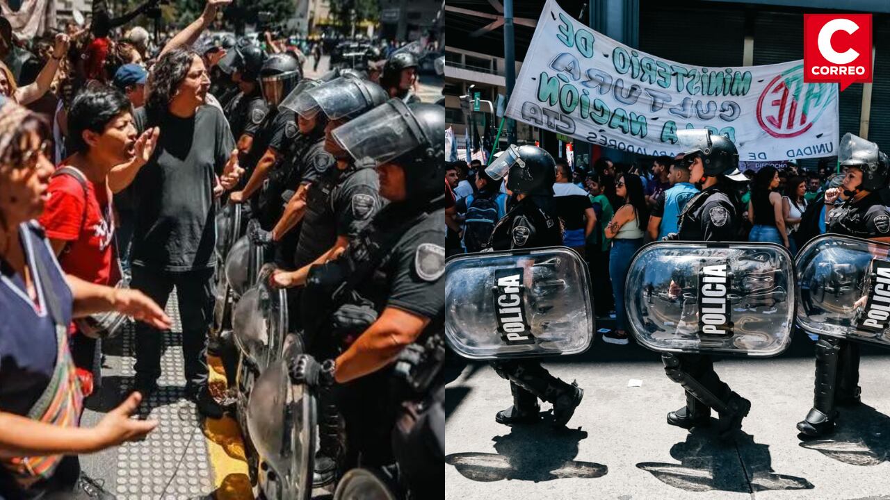 Protestas en Argentina contra decreto de Javier Milei