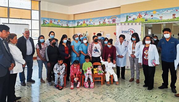 Menores fueron operados por especialistas del hospital del Niño.
