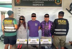 La Libertad: Desbaratan una presunta banda de extorsionadores