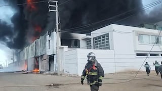 Tacna: Fuego arrasa con fábrica de aceite de olivo en La Yarada