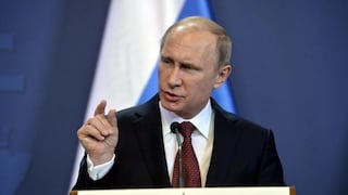 Rusia: Vladímir Putin dice que seguirá dando ayuda técnico-militar al régimen sirio