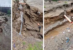 Emergencia en Cayma: Colapsan tuberías en Embajada de Japón y vecinos se quedan sin agua (VIDEO)