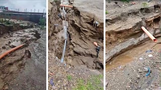 Emergencia en Cayma: Colapsan tuberías en Embajada de Japón y vecinos se quedan sin agua (VIDEO)