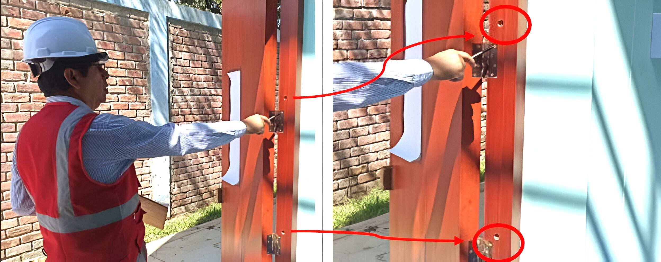 La comisión de control verificó la obra en la Facultad de Agronomía.