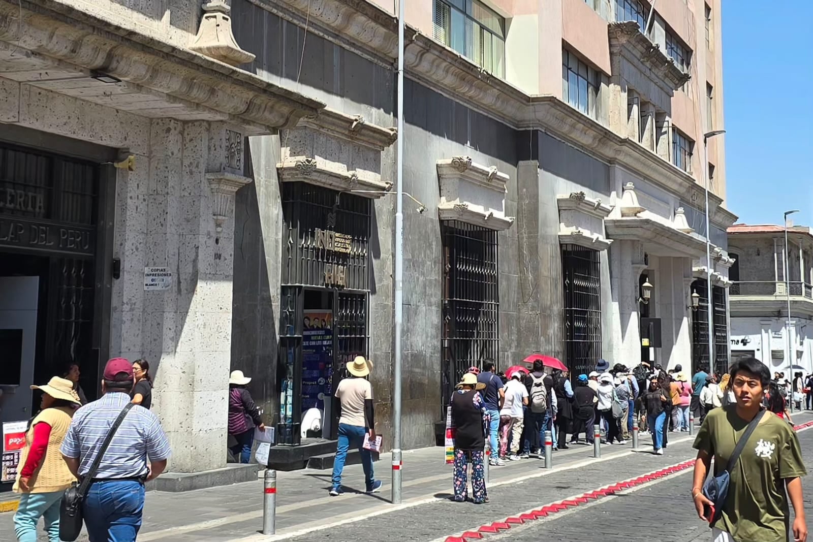 Reniec habilitó cinco sedes en Arequipa para la entrega y trámite de DNI. (Foto: Omar Cruz/@photo.gec)