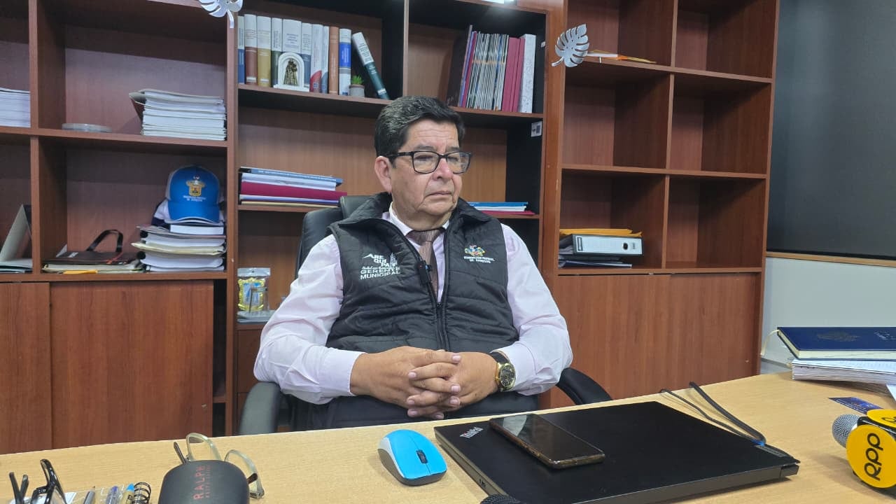 Pablo Salinas, gerente municipal de Arequioa.Foto: Yunsu Pariapaza.